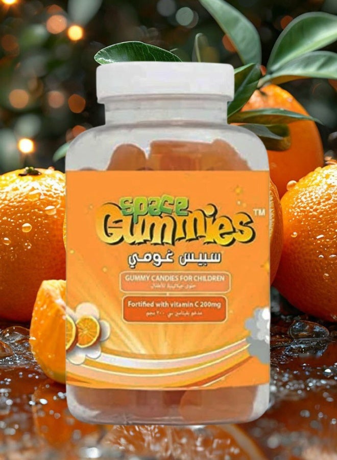 SPACE GUMMIES 9 Pieces Space Gummies Vitamin C 60 Gummies - Image 2